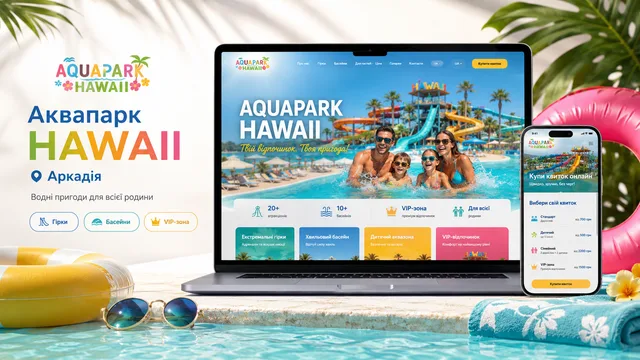 Hawaii - сайт аквапарку