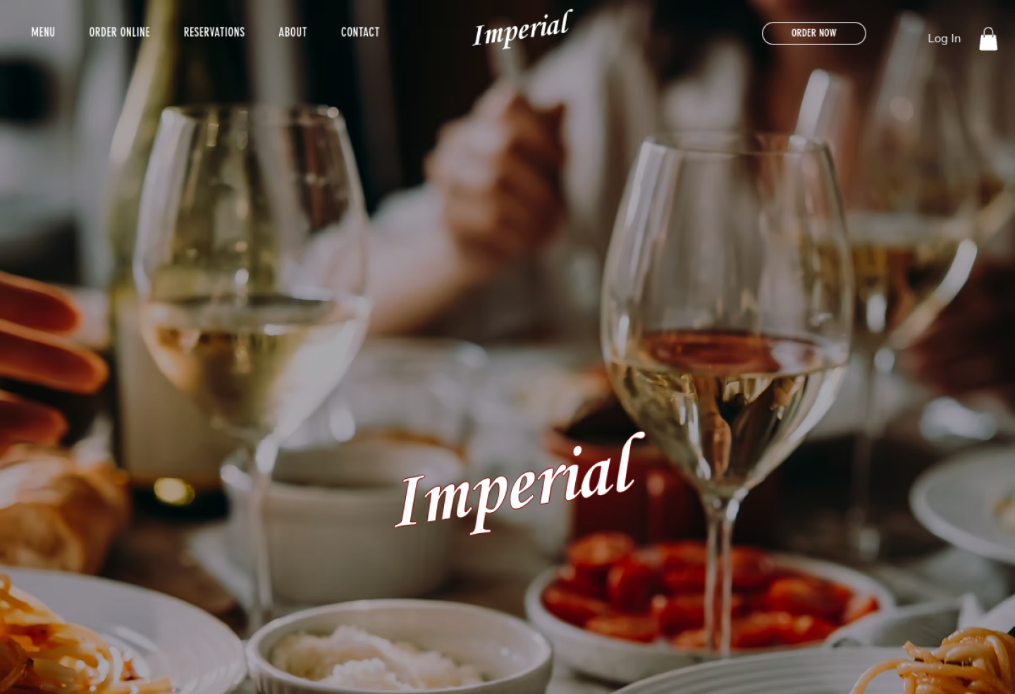 Imperial Pizzeria & Restaurant - сайт піцерії