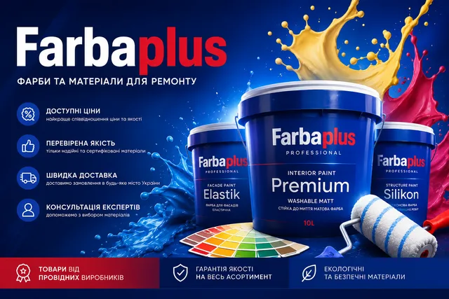 Farba Plus - лакофарбові матеріали